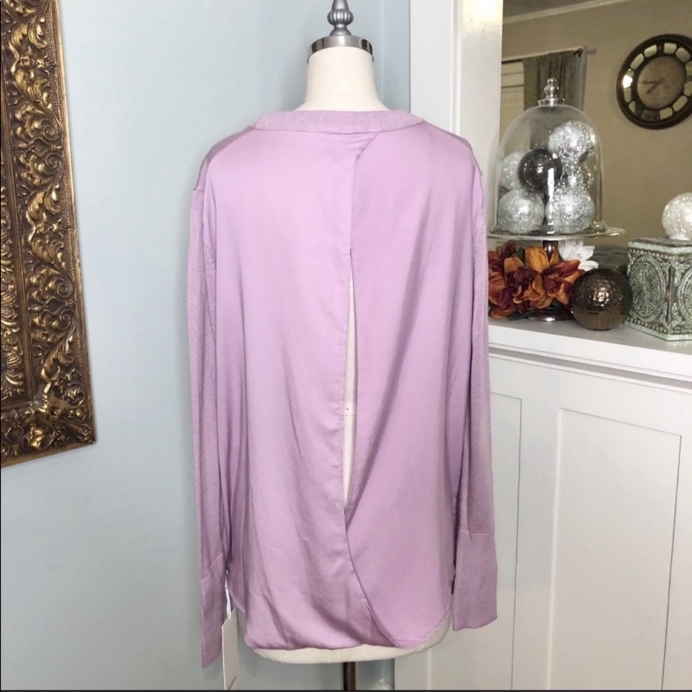 Lululemon Cashmere Open Back Pull Over Sweater New With Tags - Picture 8 of 14